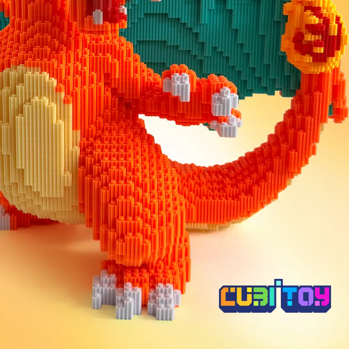 CubiTOY Animination Series Large Char-Char (17,500 PCS) Micro 3D Building Block Model