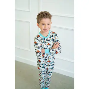 Easter Monster Trucks | Two Piece Set | Breathable, moisture-wicking, odor-resistant 
