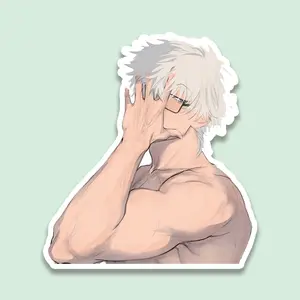 Gojo Satoru Vinyl Stickers – Waterproof Anime Decals