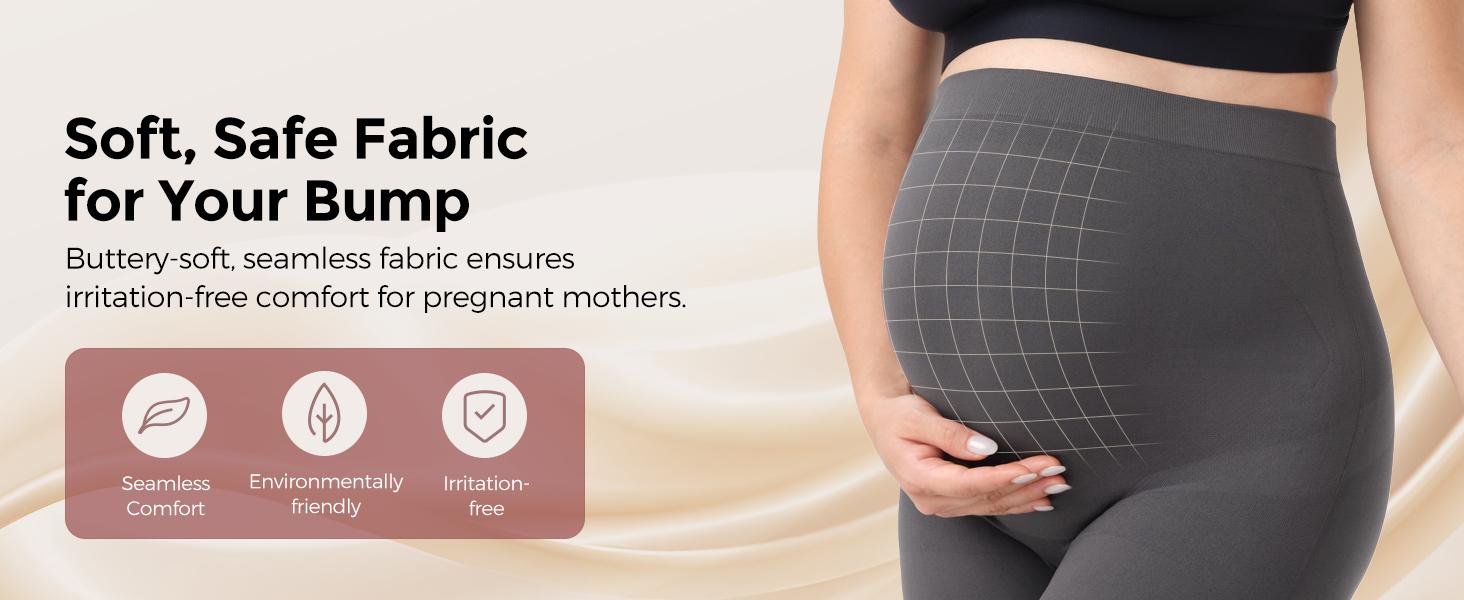 Momcozy Maternity Leggings Over The Belly Maternity Yoga Pants for Women Pregnancy Leggings Workout Pants