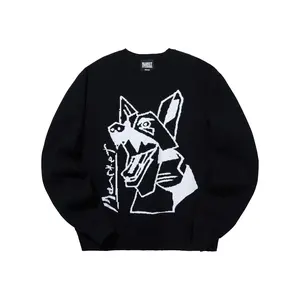 CUBISM BEWARE KNIT SWEATER