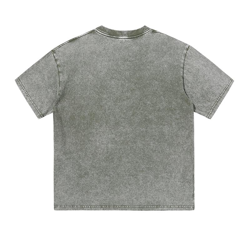 Men's Short Sleeved T-shirt Soft Comfortable Round Neck Casual Tee Lightweight Top for Daily Outings and Casual Wear