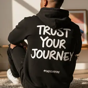 Men's Graphic Hoodie, Cute & Durable Print, Regular Fit, Easy Care, "spring vibes"-Style 98