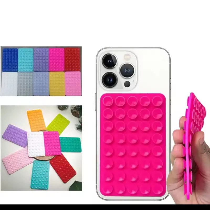 Adhesive phone holder double sided