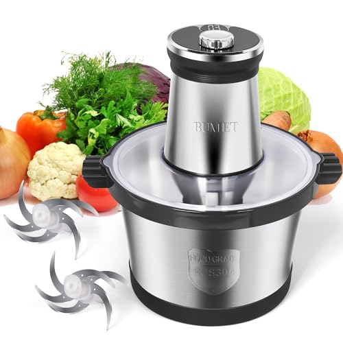 Premium 2-Speed Multi-Function Food Processor For Chopping Mincing Pureeing Knives Premium 2-Speed Multi-Function Food Processor For Chopping Mincing Pureeing Knives