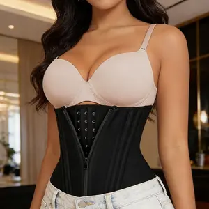 Short Torso Waist Trainer for Women Workout Fajas Colombianas Waist Cincher Corset Shapewear Belts gym sport adjustable strong support