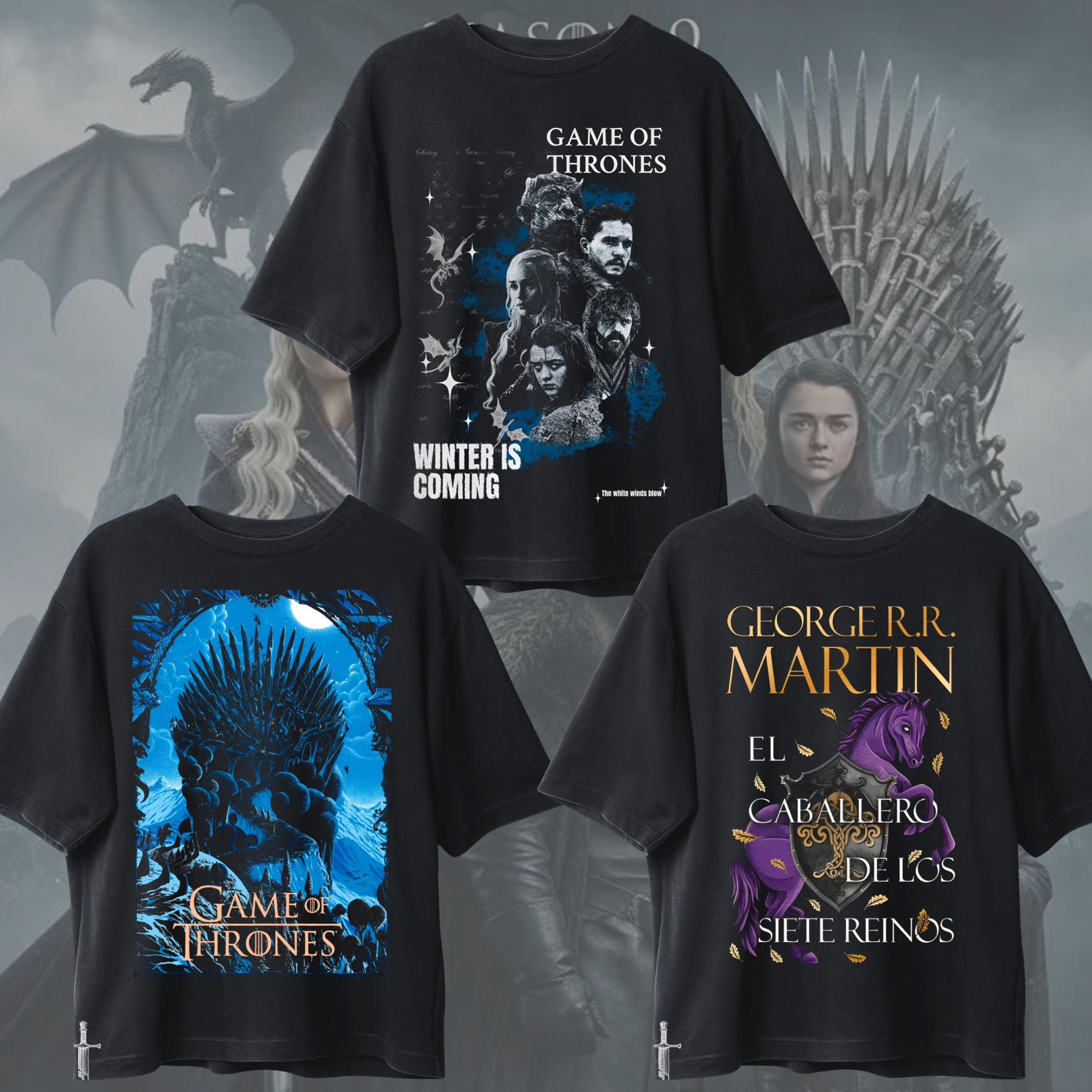 The North Remembers – Premium Game of Thr0nes Vintage Tee, Premium Cotton Tee, Gifts for Fan, Movie Viral on Tiktok, Trendy Fashion Streetwear Crewneck Menswear Shortsleeve Casual