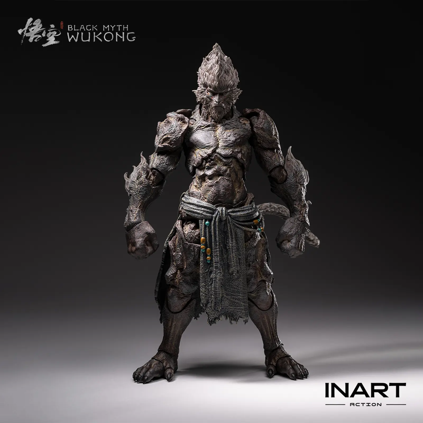 INART Black Myth Wukong Figure 1/12 Stone Monkey Action Figure Black Myth Sun Wukong Action Figure