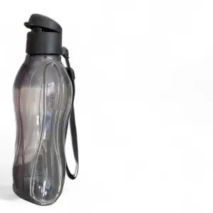 Eco Bottle Black  500ml  Drinkware with Fun Design, Reusable, Portable, Tumbler - Washable, Mug, Cup, Bottled