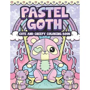 Pastel Goth Cute And Creepy Coloring Book: Kawaii And Spooky Gothic Satanic Coloring Pages for Adults (Pastel Goth Coloring Series) Paperback – Coloring Book, January 19, 2021