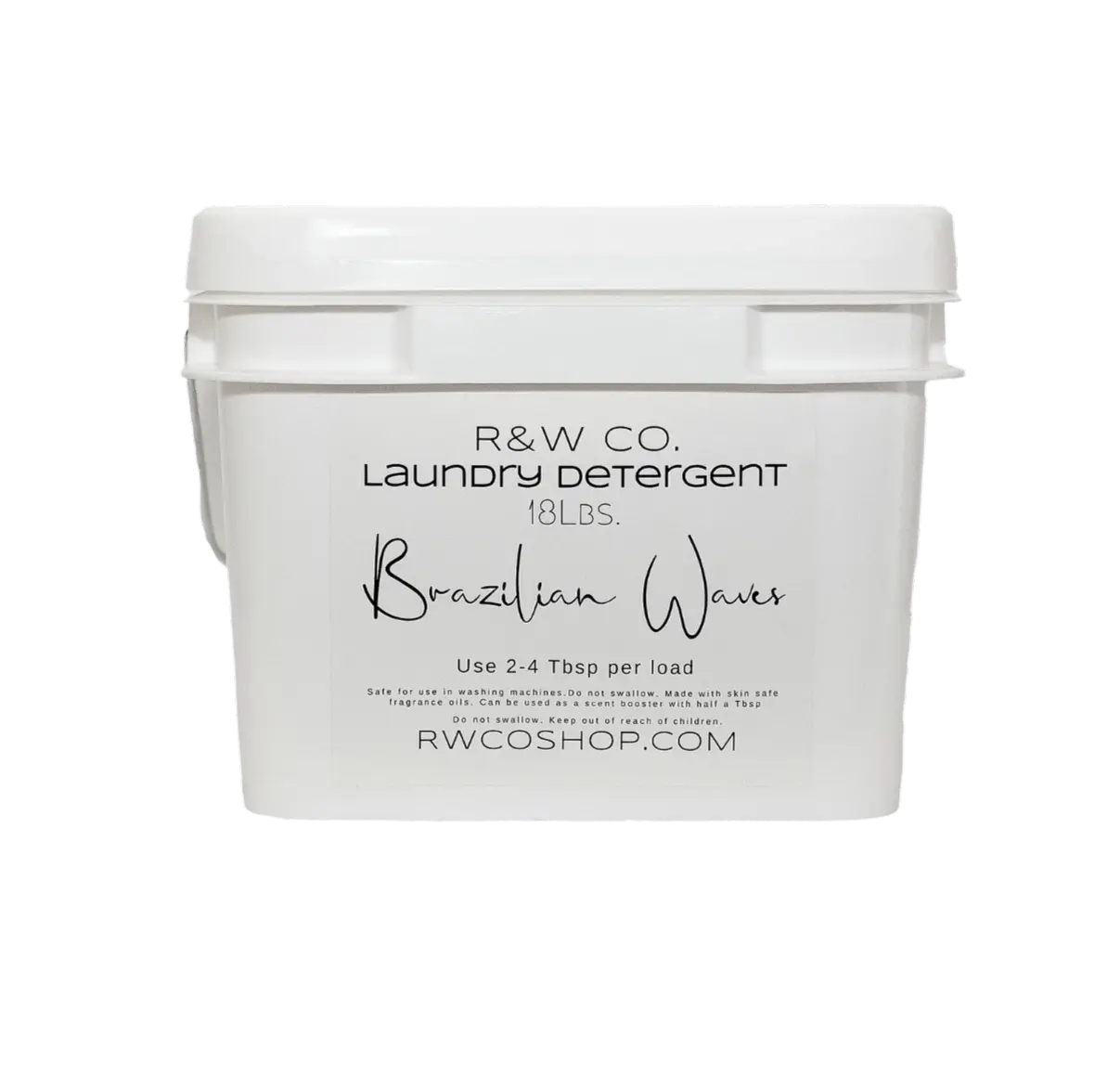 R&W Co. 18Lb. Powder Laundry Detergent Bucket