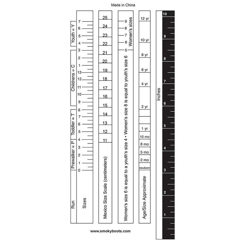 Old West Brown Youth Boys Leather Cowboy Boots