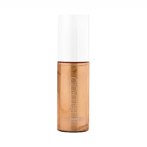 Palladio Body Shimmer Gel, Lightweight Water-Based Body Glow with Aloe, Hyaluronic Acid, Vitamin E & Panthenol, Buildable Radiant Shimmer, Vegan, Gluten-Free, Cruelty-Free