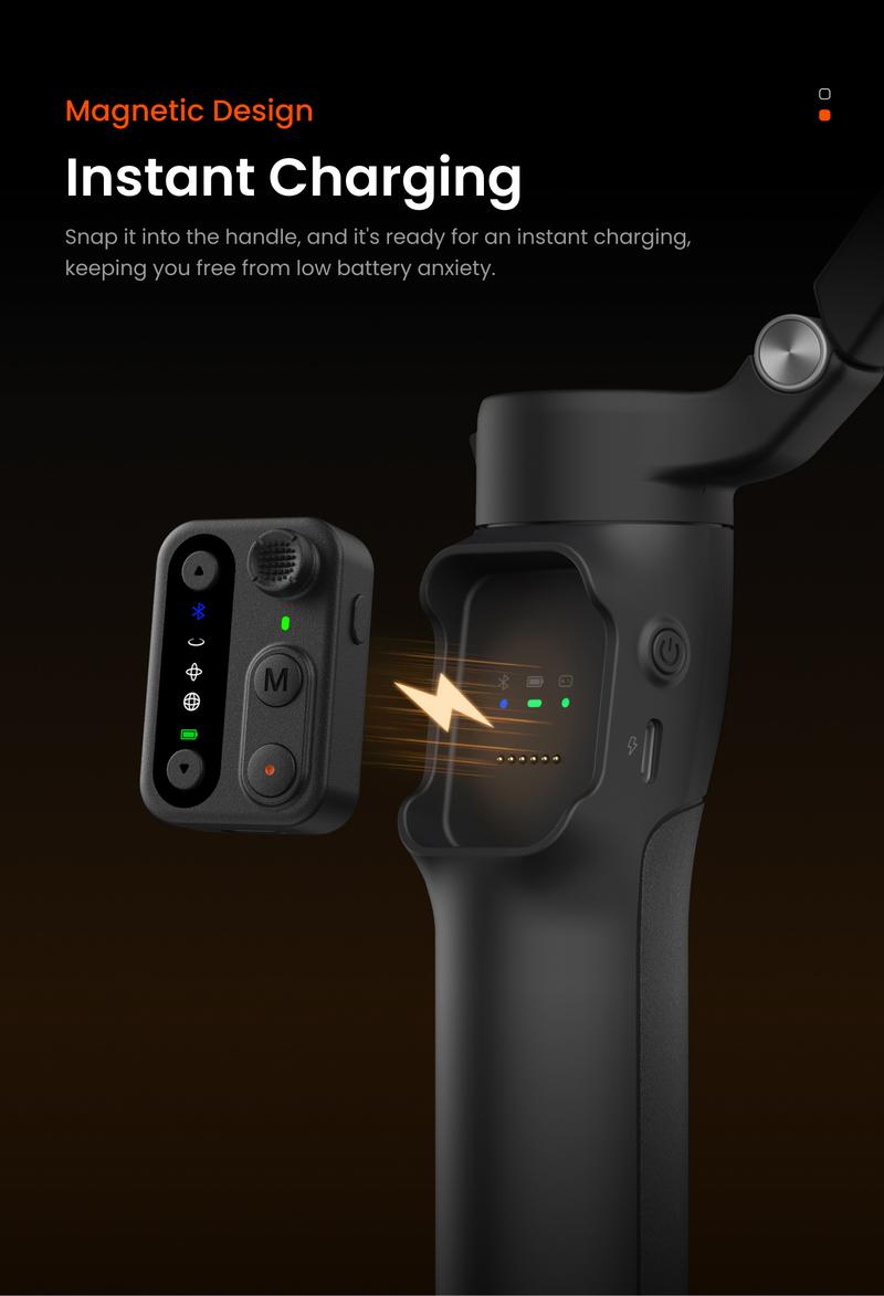 hohem iSteady X3 SE Plus New Gimbal for iPhone, AI Facial Tracking,Smartphone Gimbal with Detachable Remote Control, Portable Foldable 3-Axis Phone Gimbal for Android & iPhone 17 ,Built-in Extendable Rod,Vlog Stabilizer,Cellphone&Selfie accessories