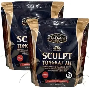 2 bag Vida Divina Caffe Sculp TongkatAli Performance Enhacing 100% Organi Coffee