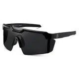 Kimorn Z87 Square Tinted Ultra Light UV Block Sunshade Men's Sunglasses - TAC UV400 Shield, Semi-Rimless Plastic Safety Sports Eyeglasses, Anti-Glare, for Auto/Outdoor Wear, Fashion Accessory (Check Size Image),sohochic