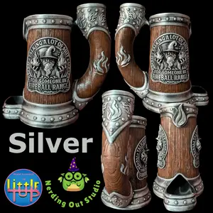 Talking a Lot of Sh*t for Someone in Fireball Range Dice Tower Mug Cozy