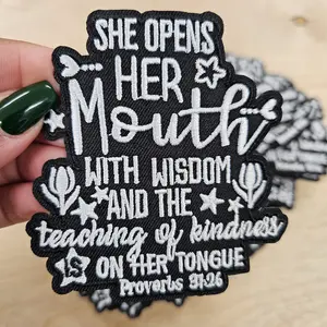 She Opens Her Mouth Hat Patch Bundle (3 Patches)