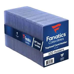 Fanatics Collectibles 35pt 3x4 Top Loaders - 100 Count