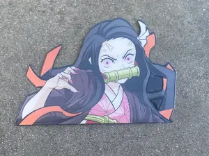 Nezuko Kamado Demon Slayer 3D Anime Sticker Decal