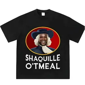Shaquille Oatmeal Funny Meme T Shirt Streetwear Unisex Humor Shaquille Oatmeal Funny Meme T Shirt Streetwear Unisex Humor