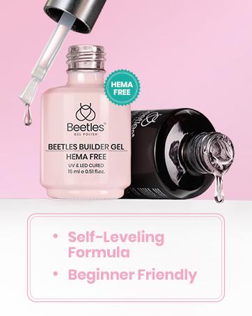 Beetles Hema Free Builder Gel for Nails 7 in 1 Nail Builder Strengthener Gel Clear Color Builder Extension Nail Gel for Holiday Nail Art Design for Girls Polish Cutics  #TikTokShopBacktoSchool