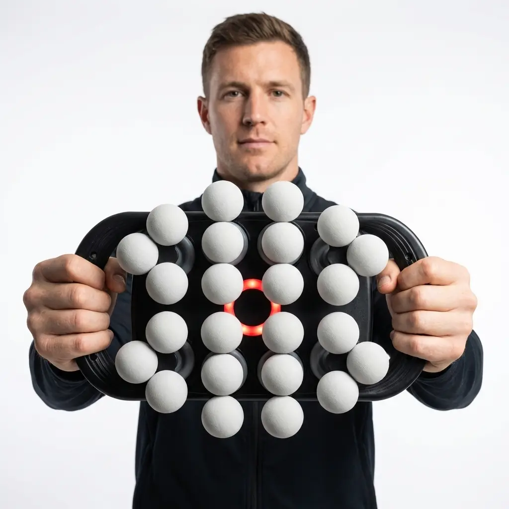 Handheld Percussion Massage Device with 24 Round Heads & 9 Modes for Full-Body Fascia Relief, Targets Shoulder, Back, Knee & Wrist Pain - Holiday Gift, Holiday Gift Massagers, Massage Devices, Body Care Machine, Shoulder Pain Relief, Neck Pain Relief