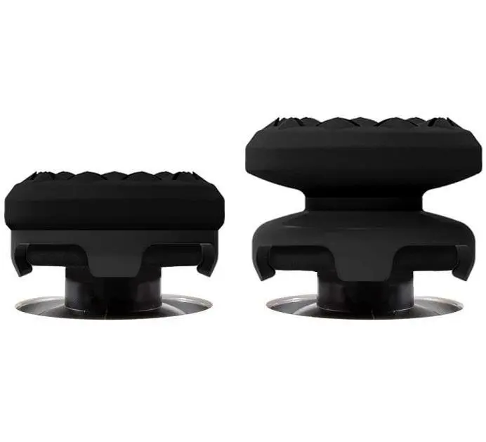 Professional Thumbstick Grips for PS4/5 Controller, Xbox Series X/S, Xbox One, Xbox One X/S Controller, 1 High-Rise, 1 Mid-Rise, Performance Grips for Playstation 5 / Xbox, Console Joystick Rubber Game,back to school,back to school haul