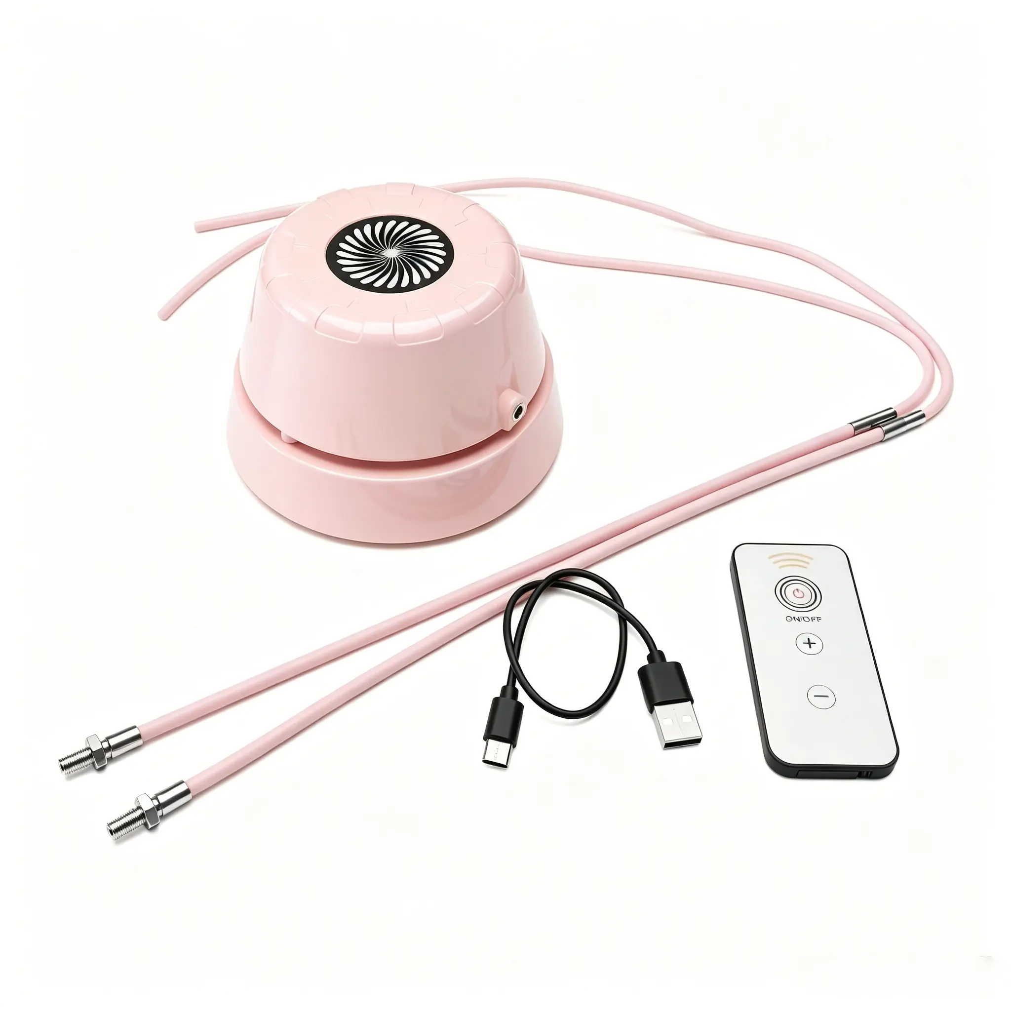 Cordless Electric Jumping Rope Machine - Hands-Free ABS Automatic Skipping Rope with 360 Rotation, 10-Speed Adjustable, Remote Controlled, Large Display, Rechargeable Battery, Dual Motor Spin, Comfortable, Compact for Kids' Sports Workouts, Jumping Ropes,