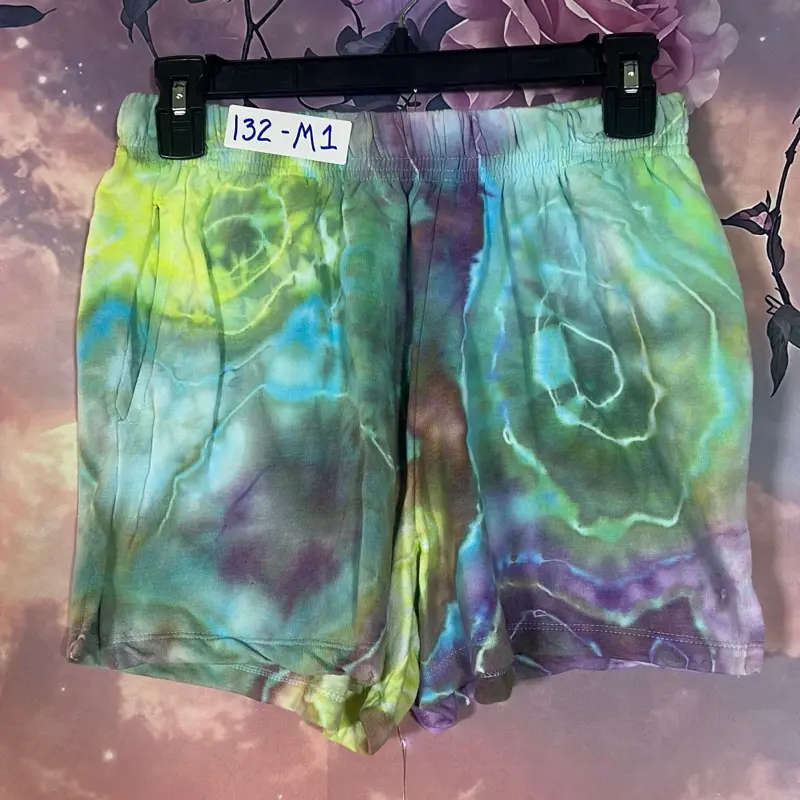 (132) Tie Dye Sweat Shorts