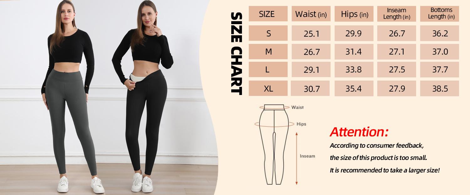 【Clearance Sale】CHRLEISURE 3PCS Fleece Lined Leggings for Cold Winter Warm High Waist Women's Cozy Workout Wear Fleece Pants for Yoga Riding Casual Wear Tights