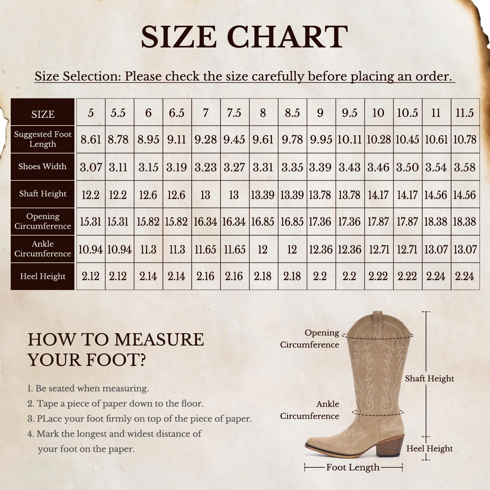 Suede Cowboy Boots for Women Western Mid Calf Cowgirl Boots with Embroidered, Retro Snip Toe Fashion Boot With Chunky Block Heel Summer Fall Country Music Festival Cowboy Chic