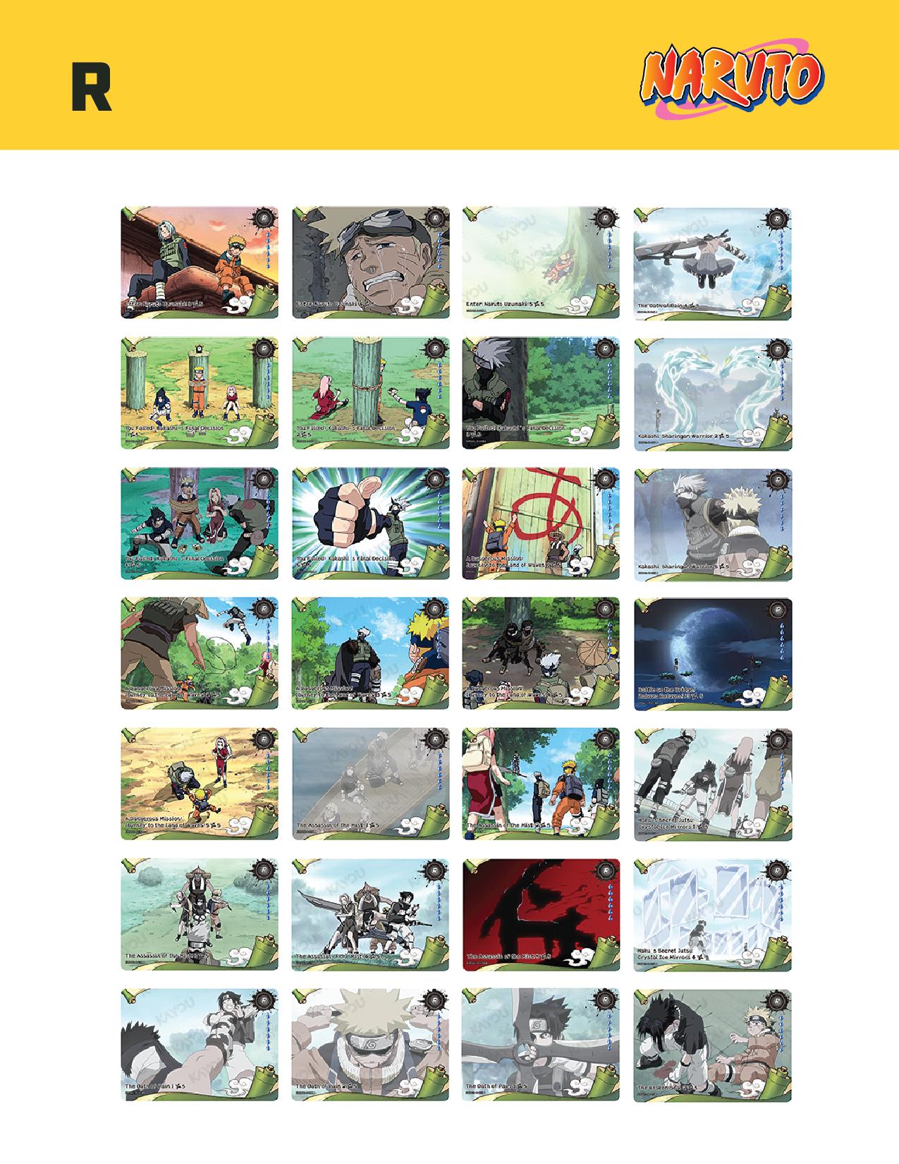 [SEALED]KAYOU NARUTO Smriti Collectible Card - Heaven Scroll English Series 1