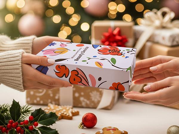 8-in-1 EMS Beauty Wand | 4-Color LED Light Therapy Face Massager | Skin Tightening, Wrinkle Reducer & At-Home Spa