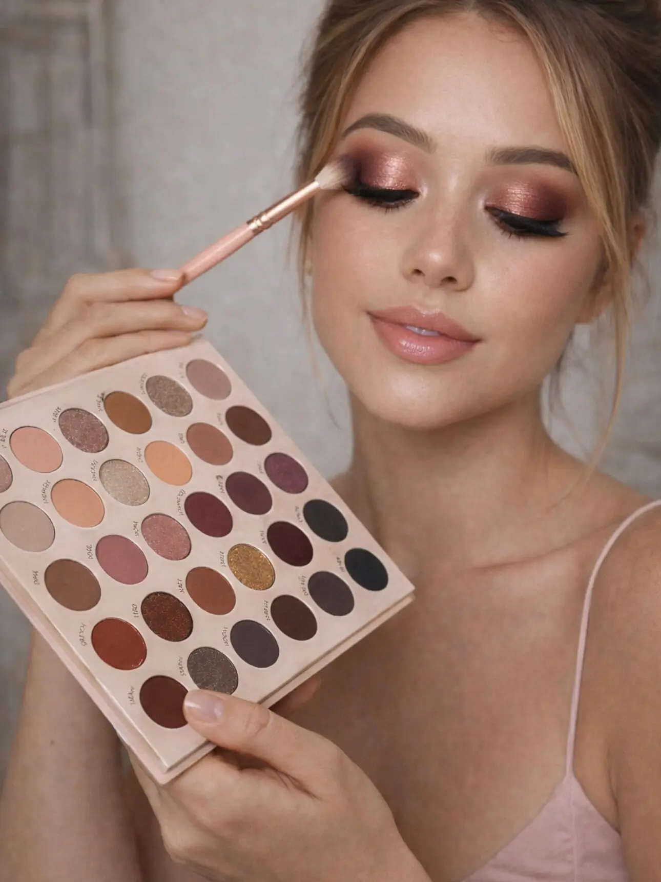 Natural Shade Eyeshadow Palette - Long-Lasting, Daily Eye Makeup for a Flawless Radiant Glow Matte Water Proof Shimmer Cosmetic