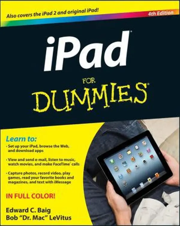 USED Book - iPad For Dummies by Edward C. Baig (Paperback) - english