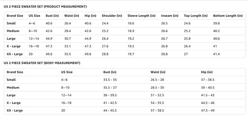 PRETTYGARDEN Women's 2-Piece Lounge Set Soft Chunky V Neck Tops & Wide Leg Long Pants Basic 100% Polyester Tracksuit Loungewear Minimalist Homewear Pajama