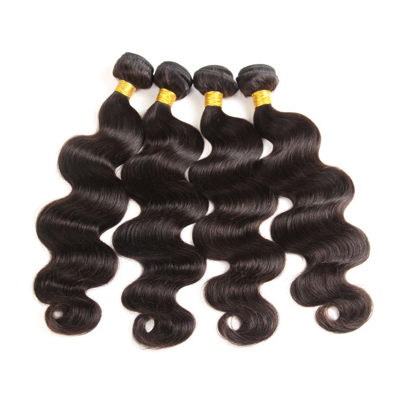 Body Wave Bundles with 5x5 lace Closure Human Hair 100% Unprocessed Brazilian Virgin 15A Body Wave Human Hair Weave Bundles with 5x5 HD Lace Closure Natural Color for women