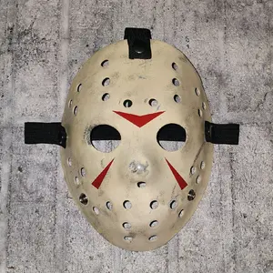 Friday The 13th Part 3 Jason Voorhees Mask Halloween Cosplay Costume Accessory Collectible Horror Movie Memorabilia