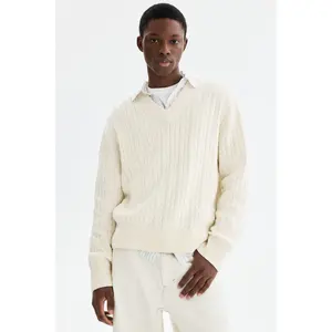 H&M Regular Fit Cable-knit jumper