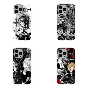 Gothic Death Note Misa Amane Shockproof Tough Phone Case - Anime Art Print, Aesthetic Protective Cover for iPhone 11 12 13 14 15 16 17 Pro Max Plus