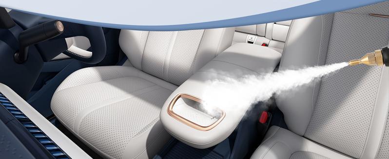 2500W handheld steam cleaner, high-temperature and high-pressure steam cleaner with Multi-Surface Application, portable car Cleaner with Brush Heads , suitable for kitchen grease, car detailing, and bathroom furniture cleaning 2500W handheld steam cleaner, high-temperature and high-pressure steam cleaner with Multi-Surface Application, portable car Cleaner with Brush Heads , suitable for kitchen grease, car detailing, and bathroom furniture cleaning