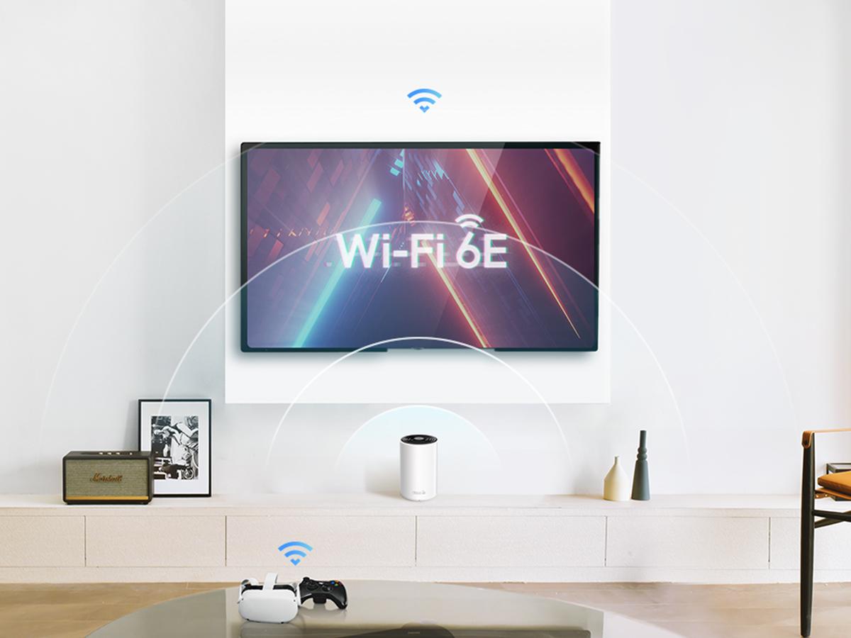 TP-Link Deco XE75 (3-pack) Wi-Fi 6E Tri-Band AXE5400 Mesh System – 7200 Sq.Ft Coverage, AI-Driven Mesh, 6GHz Band, Engadget Rated Best Mesh for Most People, Replaces WiFi Router and Extender TP-Link Deco XE75 (3-pack) Wi-Fi 6E Tri-Band AXE5400 Mesh System – 7200 Sq.Ft Coverage, AI-Driven Mesh, 6GHz Band, Engadget Rated Best Mesh for Most People, Replaces WiFi Router and Extender