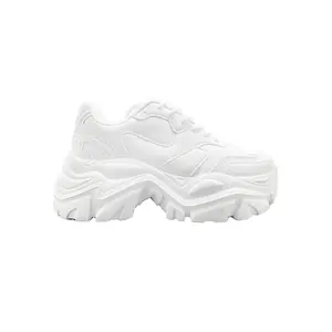 BLAIR Pure White Platform Sneakers