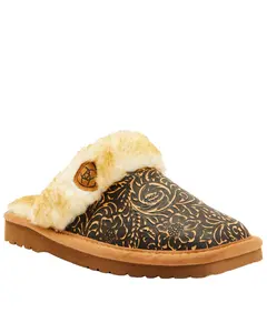 Ariat Women's Jackie Tooled Slippers - Ar3796-200