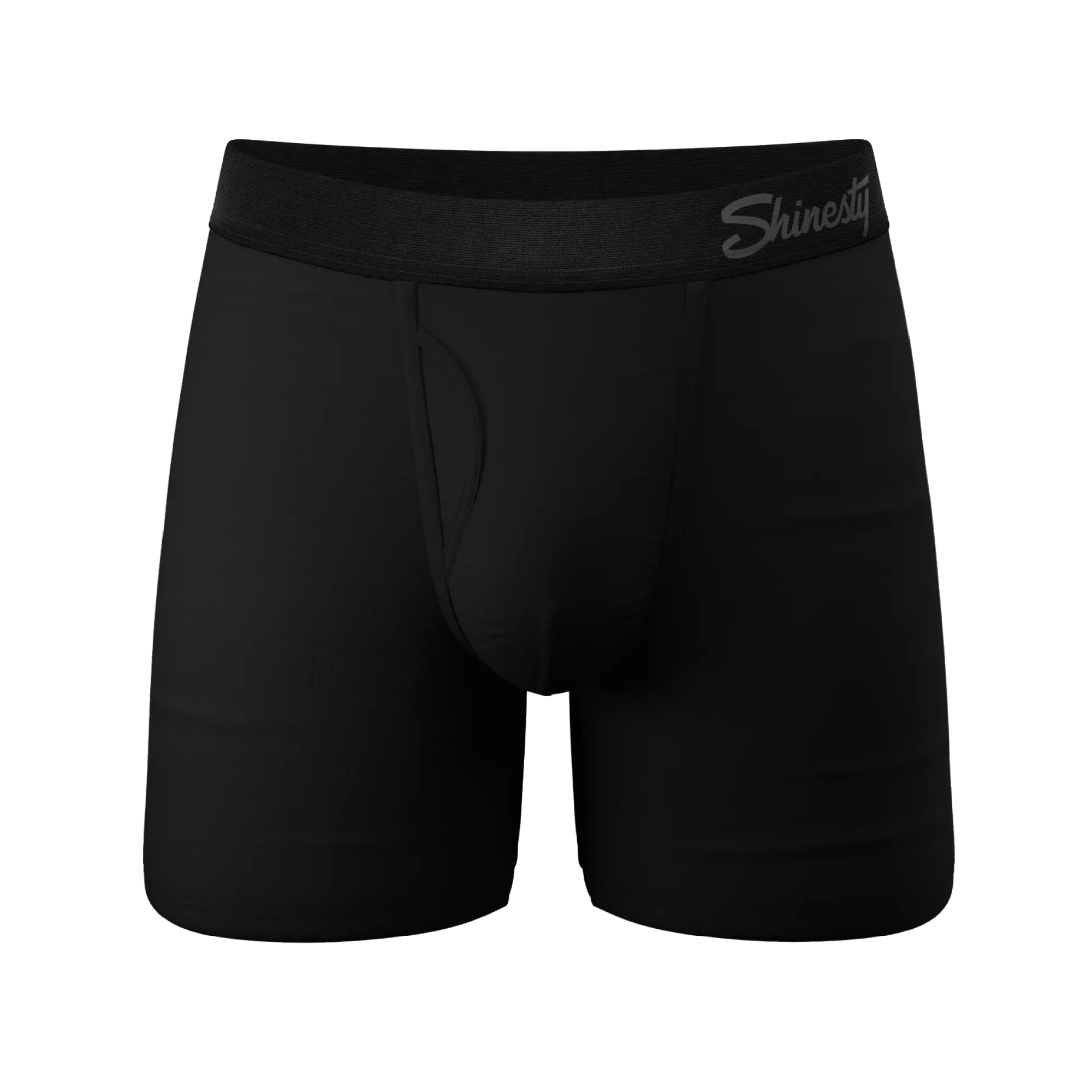 The Threat Level Midnight | Shinesty Black Ball Hammock® Pouch Underwear With Fly