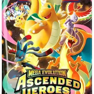 (Live Only) Pokemon Mega Evolution Ascended Heroes Booster Pack