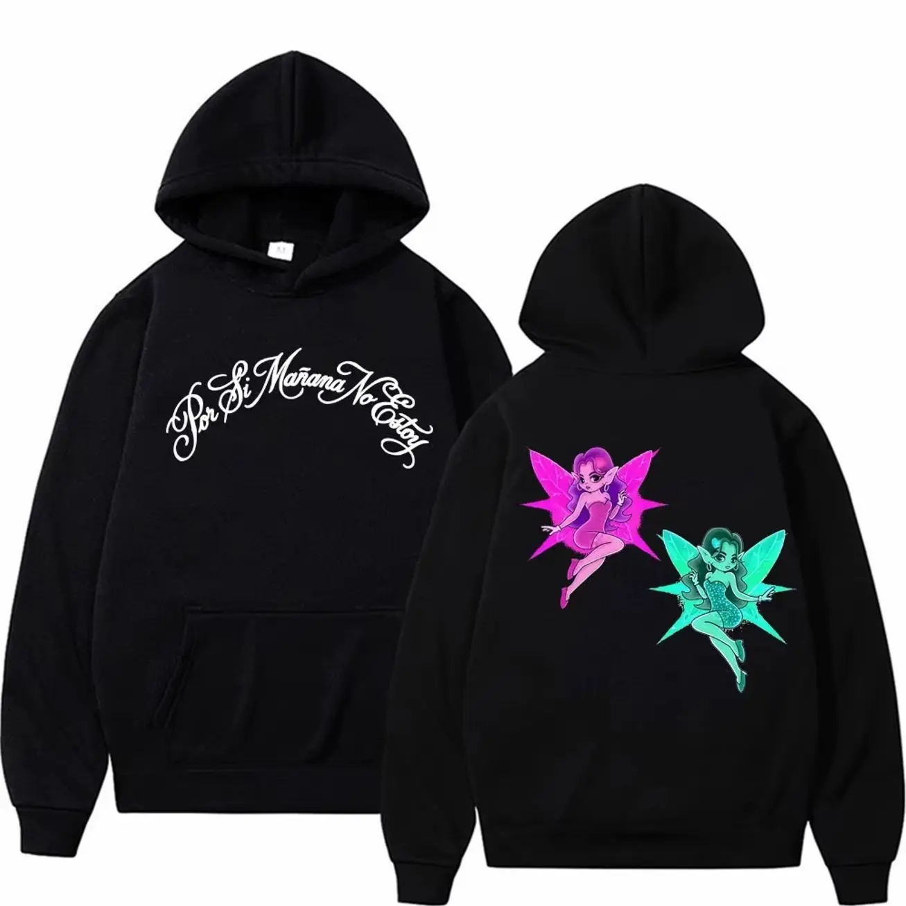 Omar Courtz Por Si Manana No Estoy New Album 2026 Hoodies Men Women Hip Hop Aesthetic Sweatshirt Bodywarmer Pullovers Streetwear
