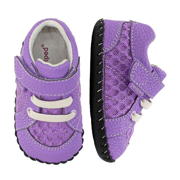 PEDIPED Dani Originals Lavender  Comfort Durability Style for Growing Feet Secure Fit Flexible Support Active Lifestyle Grip 'n' Go Flex EU19-EU33