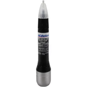 GM Original Equipment 19367666 Black Meet Kettle Metallic (WA384A) Four-In-One Touch-Up Paint - .5 oz Pen
